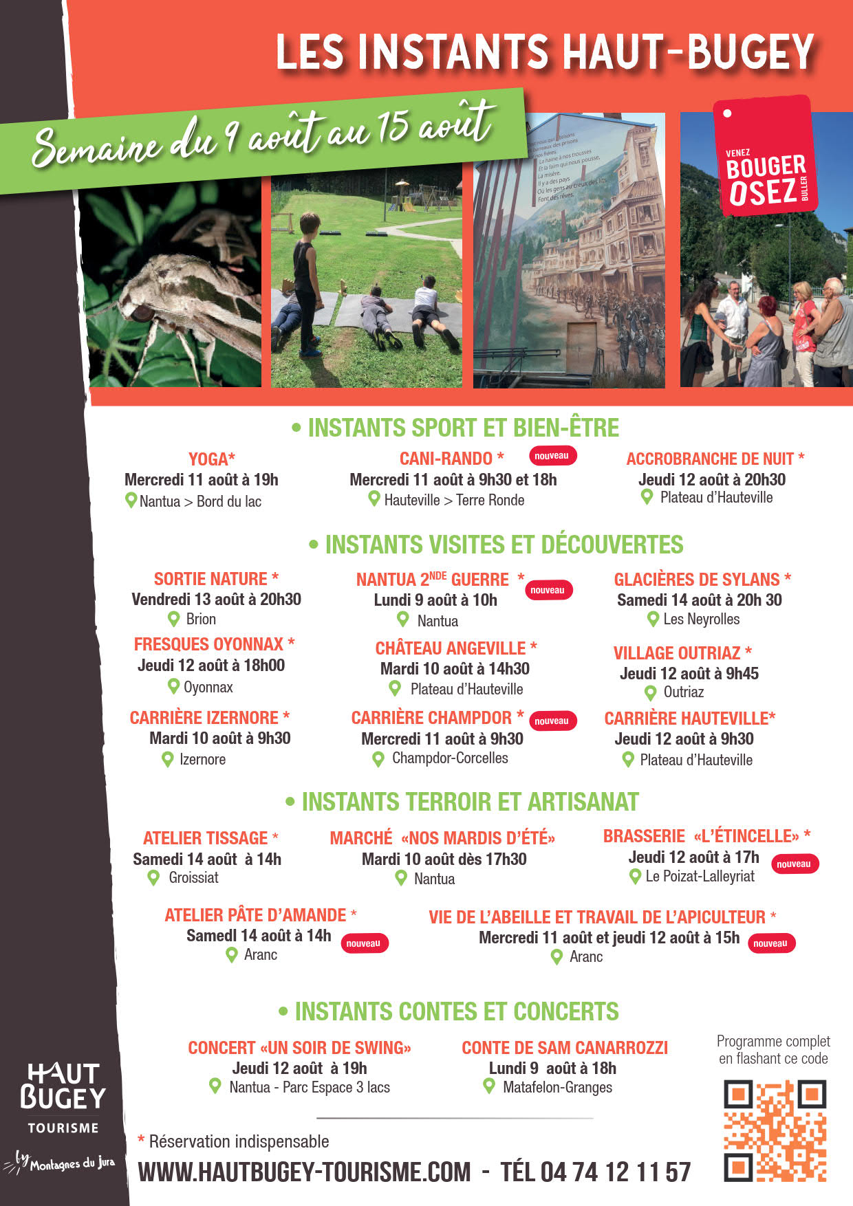 Téléchargement Plan, Guide Brochures et Plaquettes - Haut-Bugey Tourisme